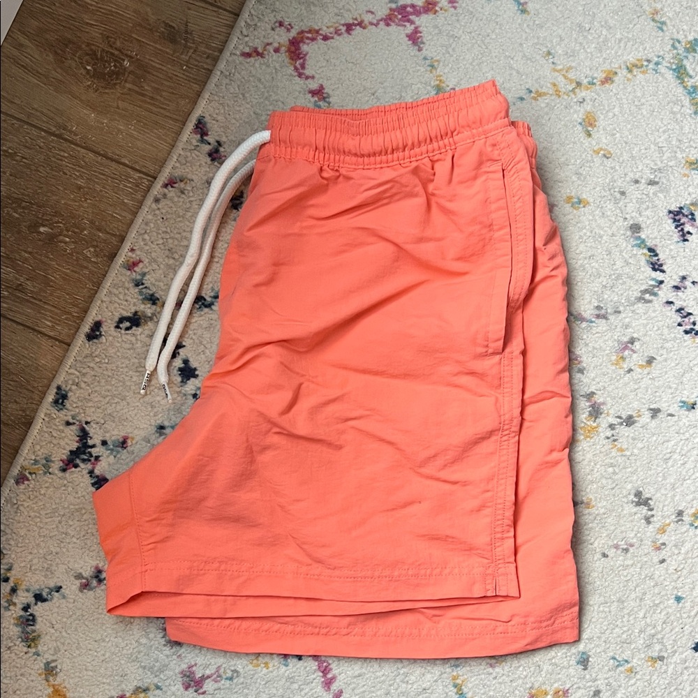 RSQ Orange Men's Nylon Shorts